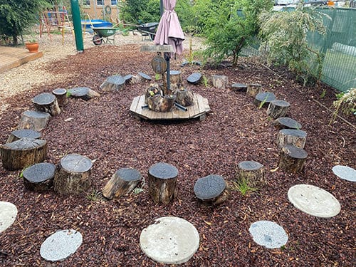 Yarning Circle Indigenous Garden - Seaford Kindergarten